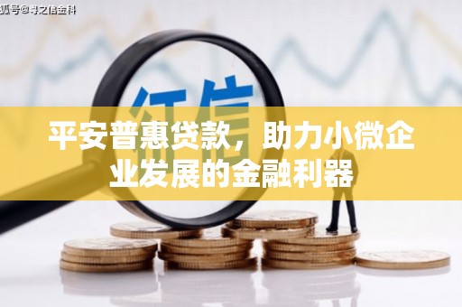 山丹平安普惠贷款，助力小微企业发展的金融利器