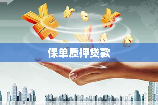 山丹保单质押贷款