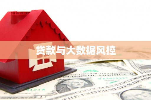 山丹贷款与大数据风控
