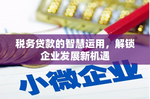 山丹税务贷款的智慧运用，解锁企业发展新机遇
